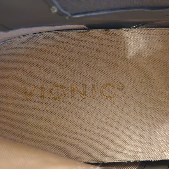 VIONIC WOMEN'S OLIVE Ankle Boots SIZE 9 WIDE. - Picture 2 of 9